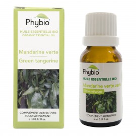 Mandarine verte zeste Huile essentielle PHYBIO - Fl  5  ml 