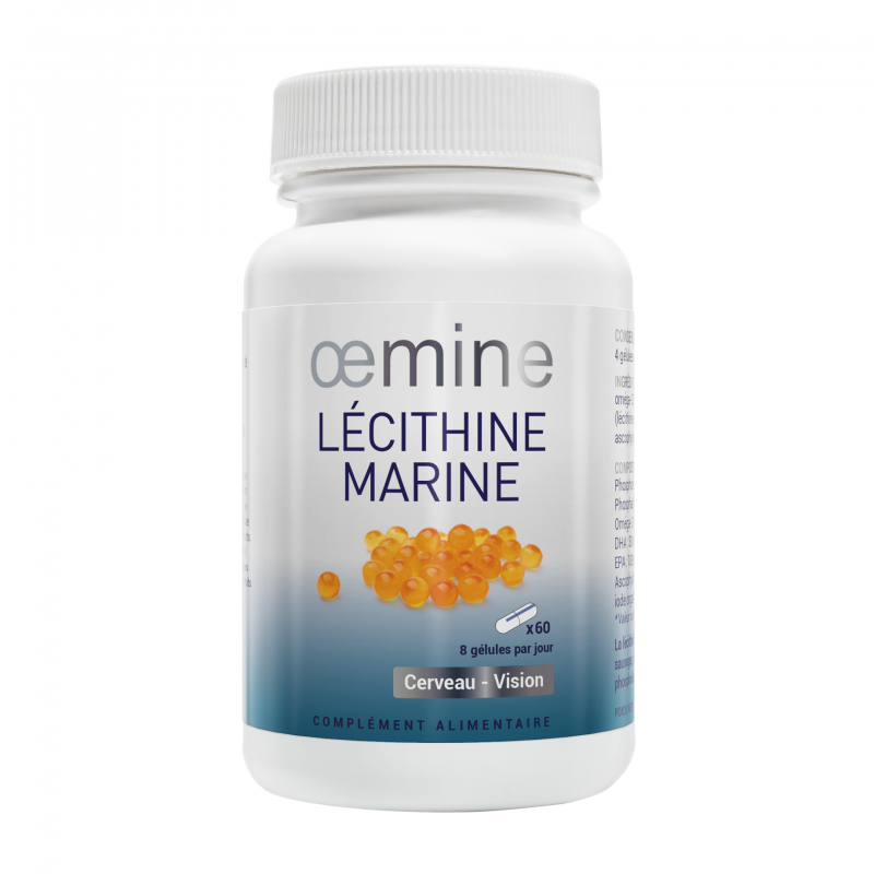 LÉCITHINE MARINE OEMINE - 60 gélules