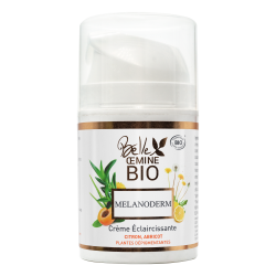 Mélanoderm crème bio pour éclaircir les taches du visage et des mains