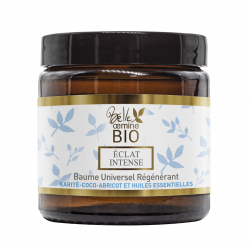 Baume éclat coco karité huile abricot 100% naturel Belle Oemine Bio