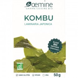 KOMBU ALGUE ALIMENTAIRE BIOLOGIQUE - 50 Gr
