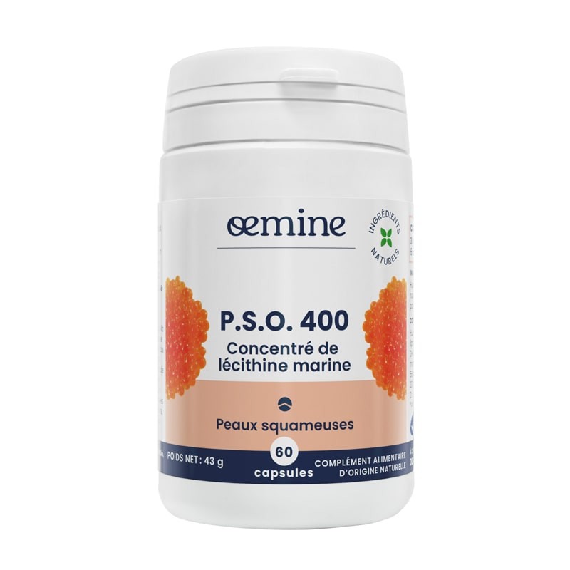 P.S.O. 400 Lécithine marine - Oemine (60 capsules)