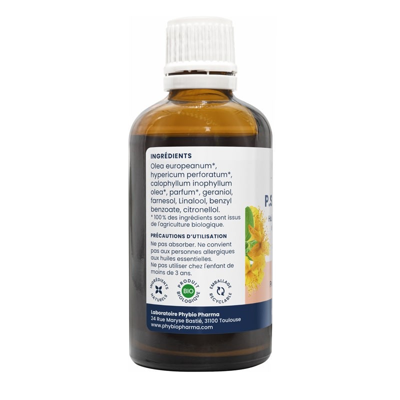 P.S.O. Topique réparateur Oemine huiles de millepertuis et calophylle