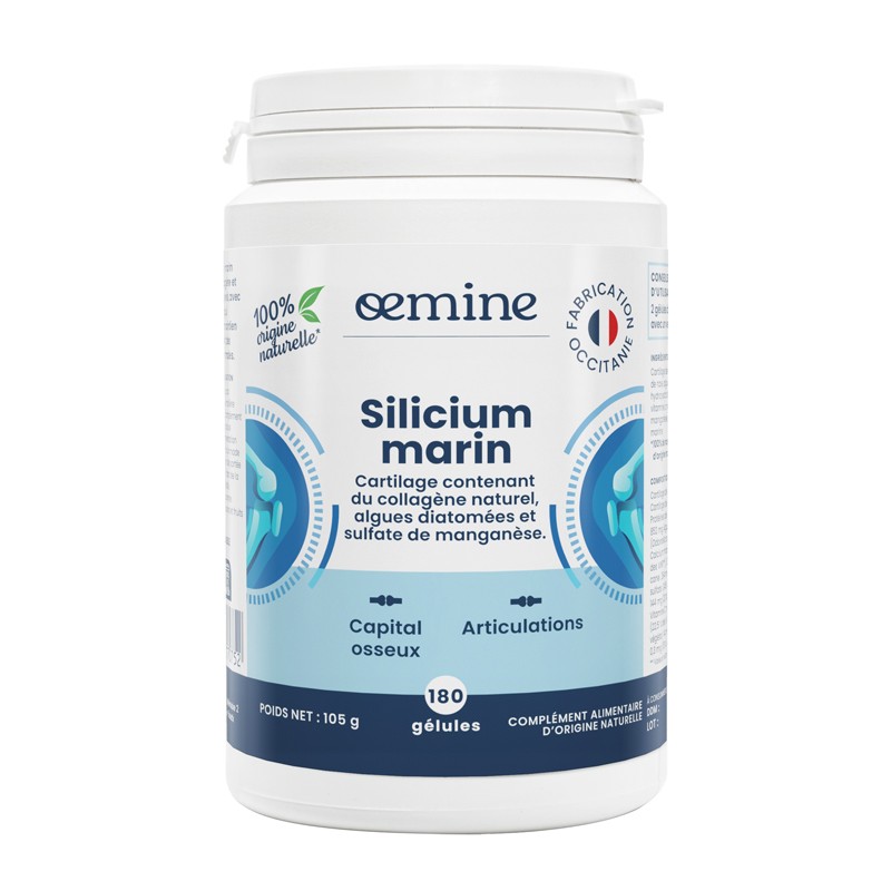 Silicium Marin - Oemine (180 Gélules)