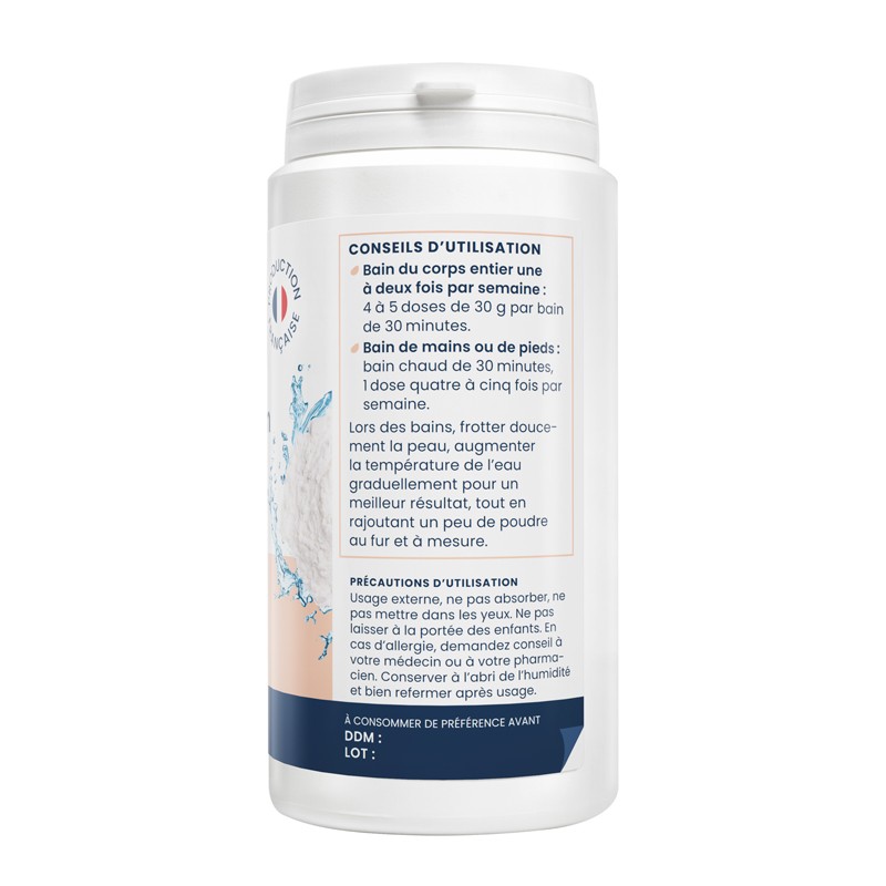 Oemine P.S.O. poudre de bain alcaline au magnésium marin