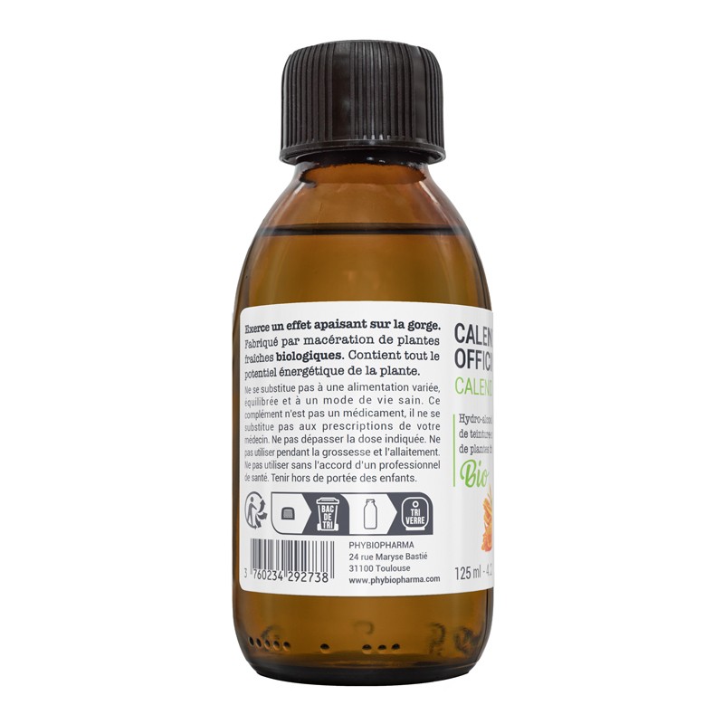H.A.T.M. CALENDULA OFFICINALIS BIOLOGIQUE 125 ML