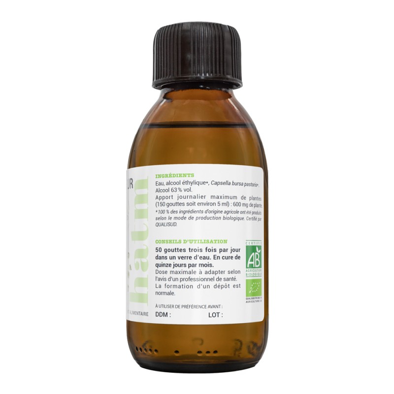 H.A.T.M BOURSE A PASTEUR BIOLOGIQUE 125 ML