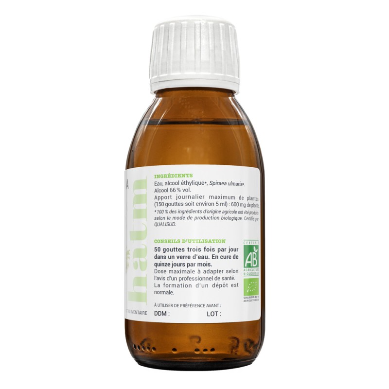 Extrait de SPIRAEA ULMARIA reine-des-prés biologique