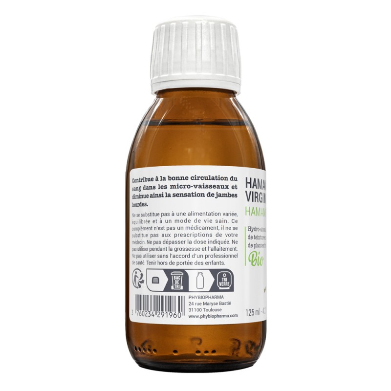 H.A.T.M. HAMAMELIS VIRGINIANA BIOLOGIQUE 125 ML