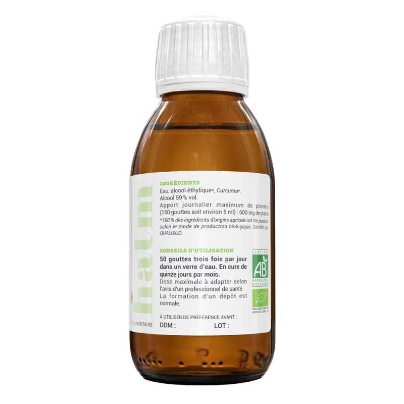 H.A.T.M. CURCUMA BIOLOGIQUE 125 ML