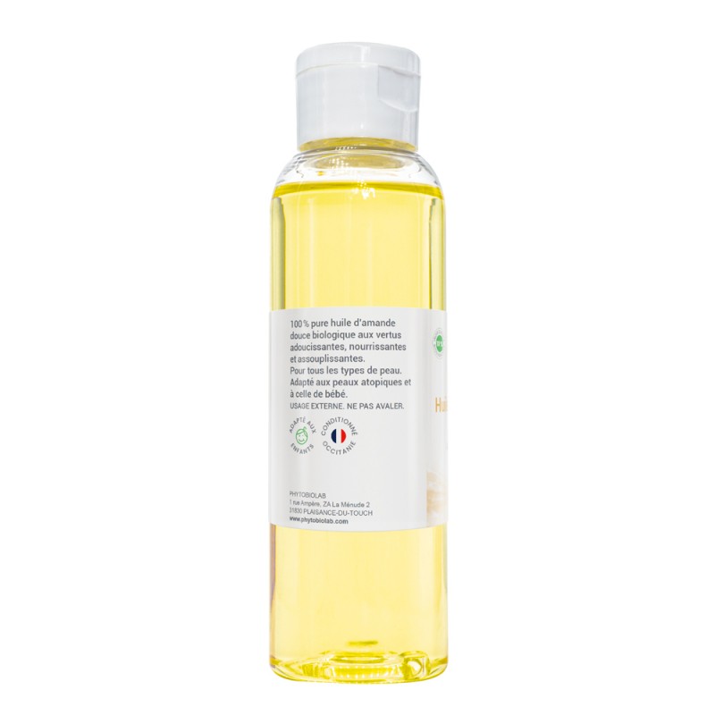 Huile d'Amande Douce bio - ECZEBIO Oemine