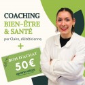 Coaching bien-être & santé - 50 euros de produits offerts