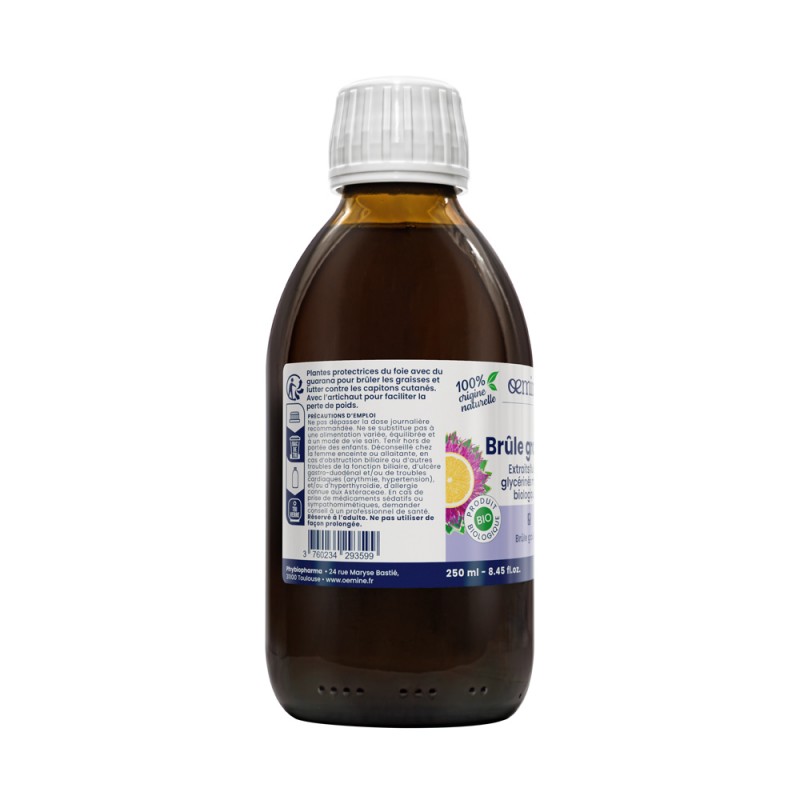 BRULE GRAISSE BIOLOGIQUE 250 MG