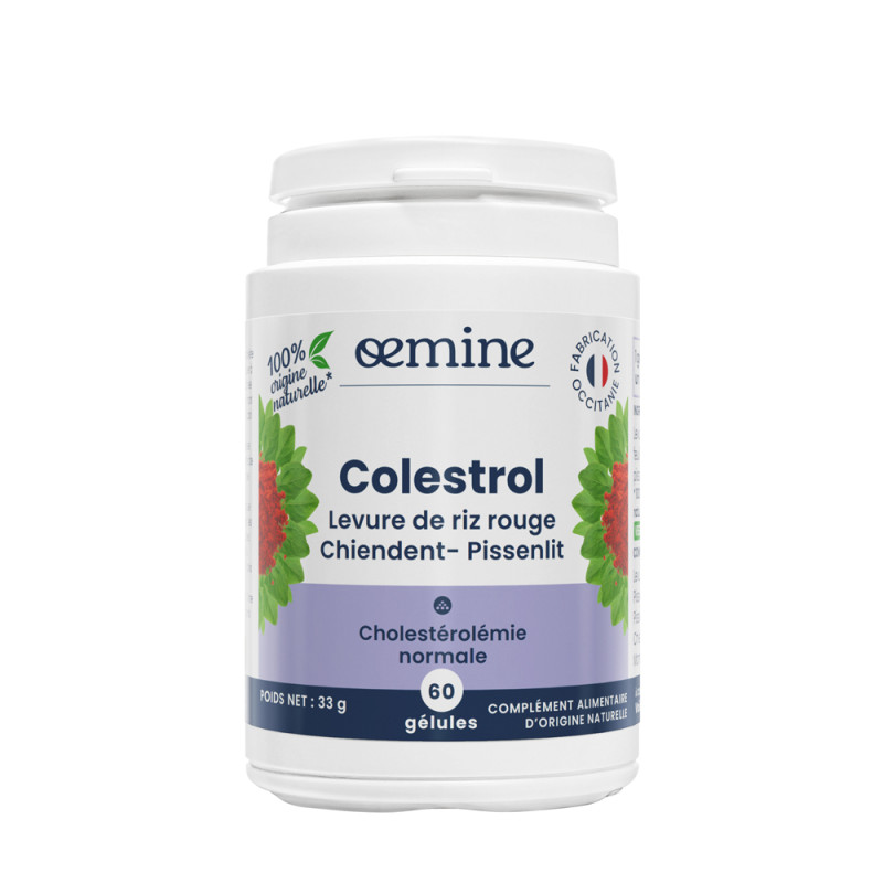Colestrol oemine levure de riz rouge pour cholestérol monacoline