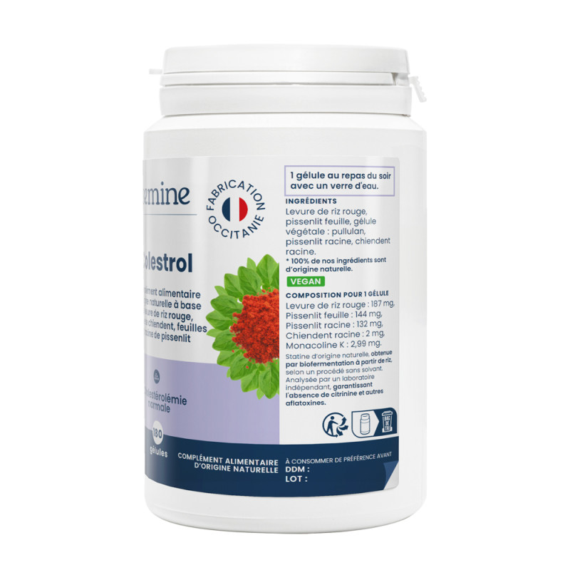 Colestrol Oemine levure de riz rouge pour cholestérol