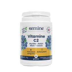 Oemine vitamine C2 mûre, myrtille, canneberge, pour vaisseaux sanguins