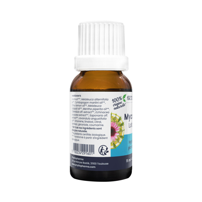 MYCOBIO Lotion, huiles essentielles pour l'hygiène des ongles de pieds