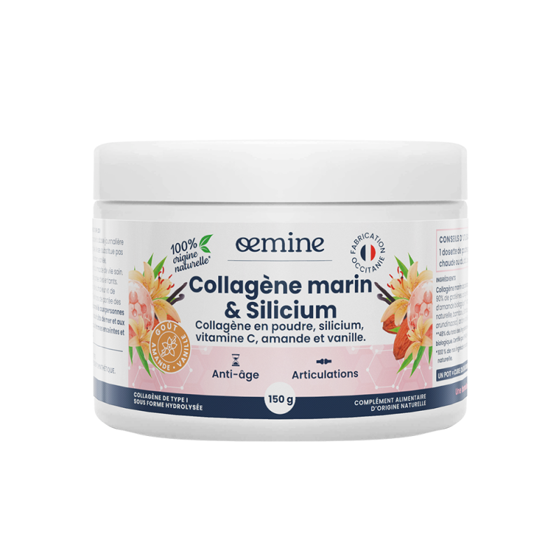 COLLAGENE SILICIUM AUX AMANDES - 150 GR
