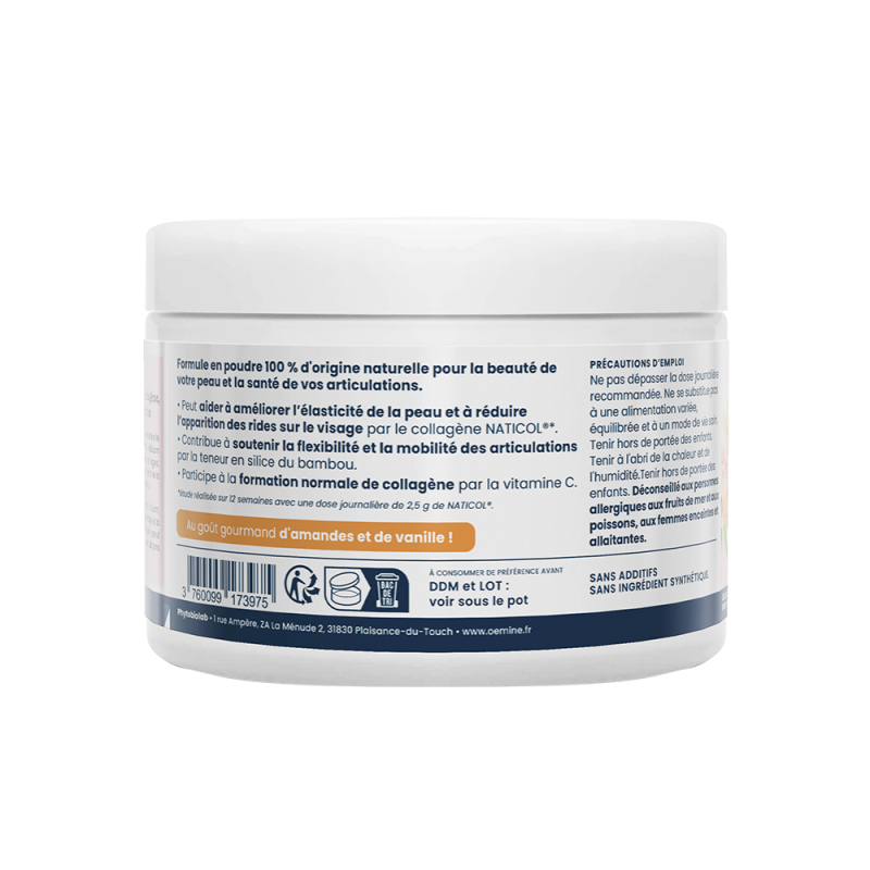 COLLAGENE SILICIUM AUX AMANDES - 150 GR