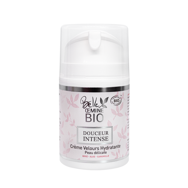 Crème velours hydratante biologique Douceur intense Belle Oemine Bio
