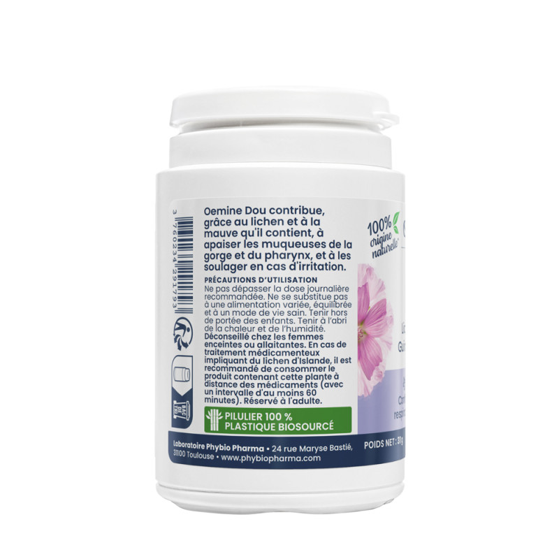Oemine Dou plantes adoucissantes, confort respiratoire et digestif