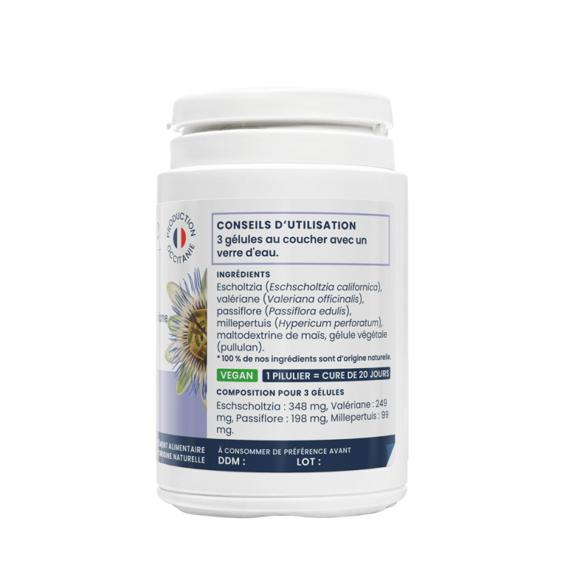 Oemine Som plantes pour retrouver le sommeil lors de stress
