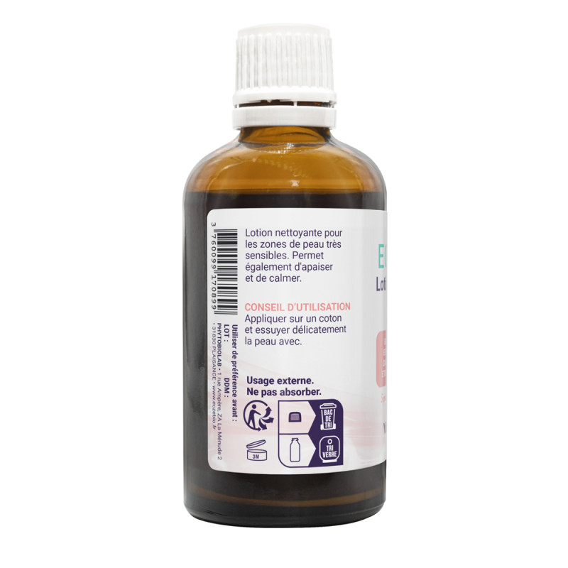 ECZEBIO Lotion bio apaisante peau fragile à la fleur d'oranger