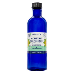 Eau micellaire bio purifiante Acnezinc Oemine pour l'acné