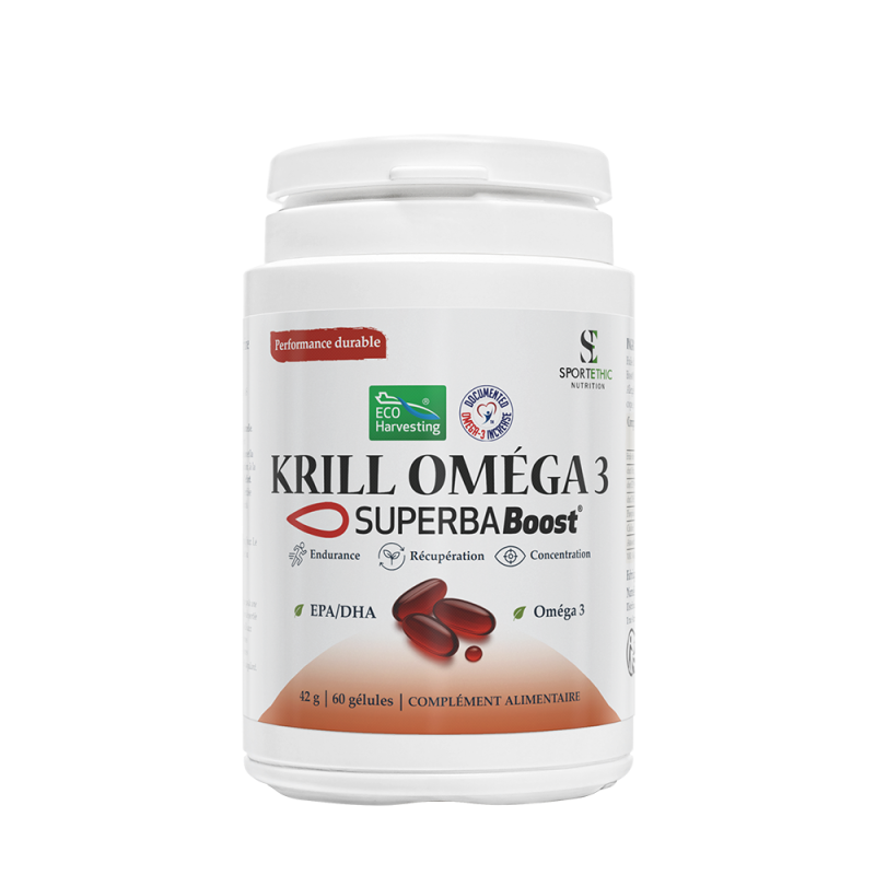 Krill Oméga-3 Superba Boost - Marque SportEthic Nutrition