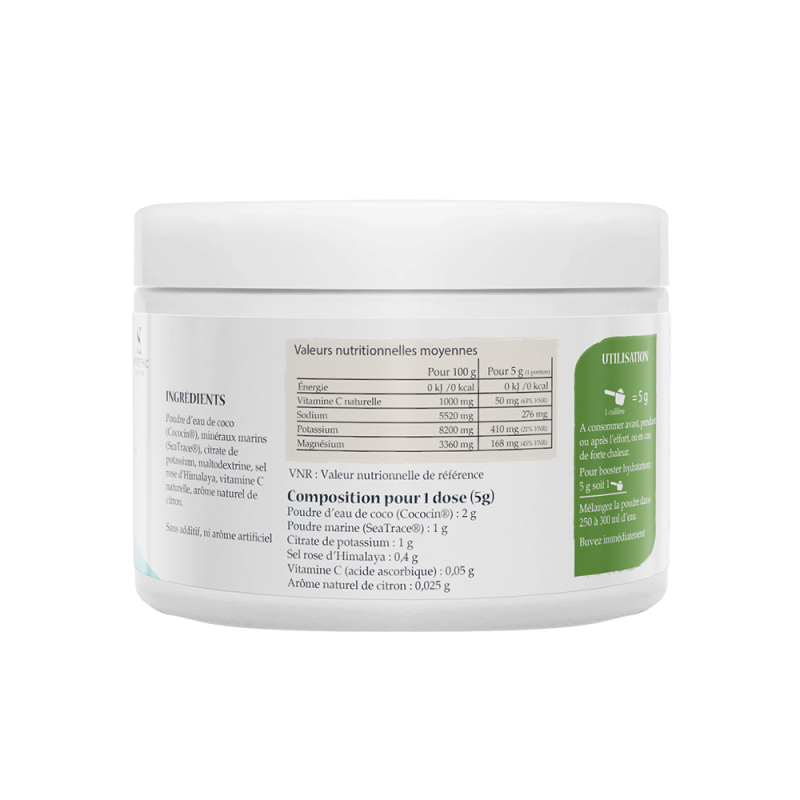 Électrolytes naturels Hydra Ethic : pour une hydratation optimale et une performance durable