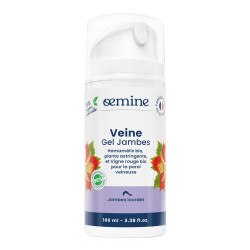 Gel Veine Jambes légères oemine bio aux plantes veinotoniques