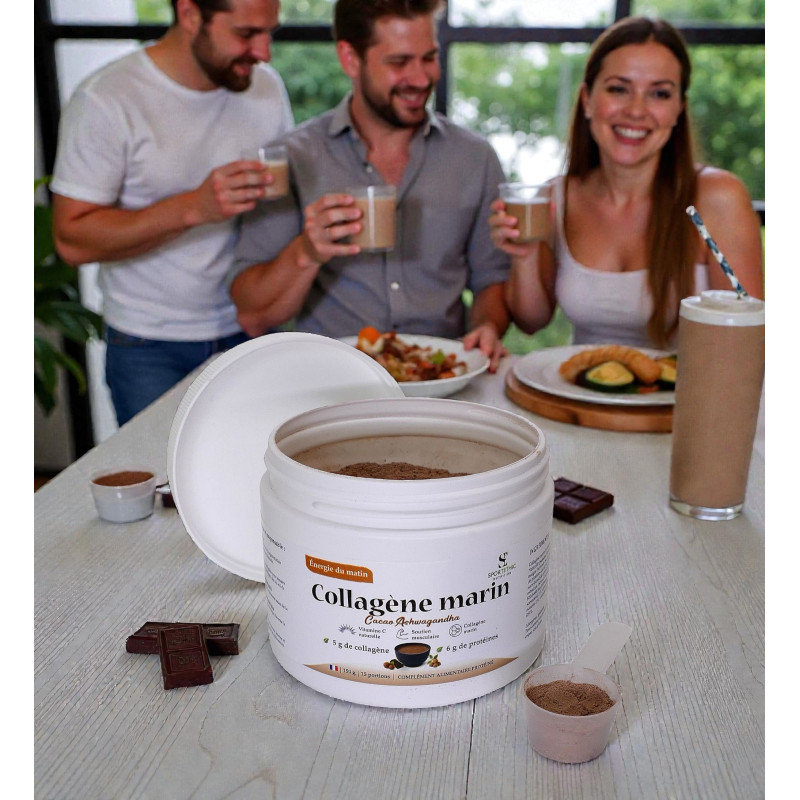Collagène Chocolat Ashwagandha : la synergie naturelle entre vitalité, récupération et sérénité