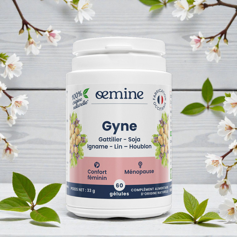 Oemine Gyne confort féminin gattilier soja