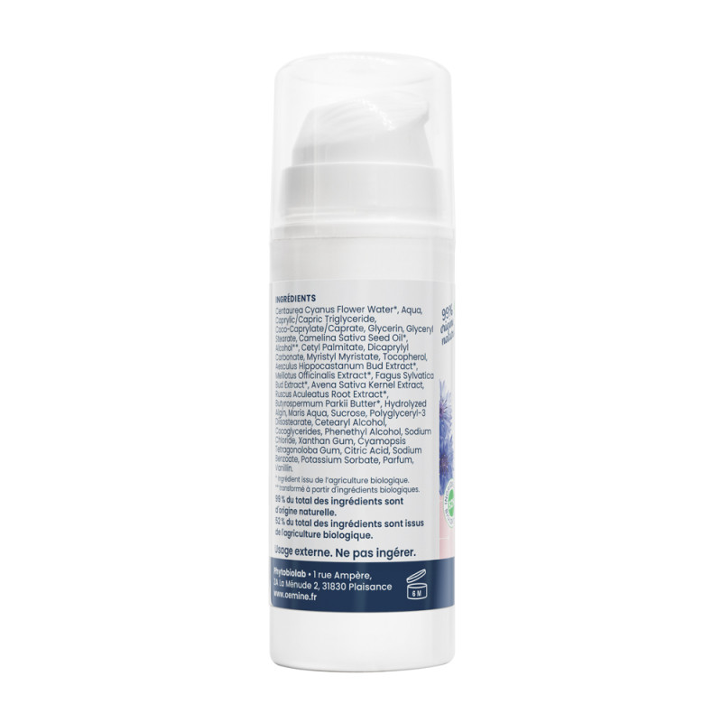 Oemine Hydracern gel contour des yeux aux plantes biologiques