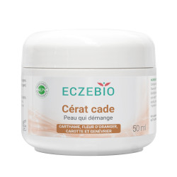ECZEBIO Cérat Cade bio, genévrier et huile de cade pour peau réactive