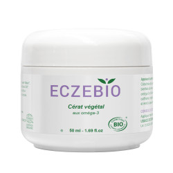 ECZEBIO Cérat végétal biologique, confort des peaux fragiles et sèches