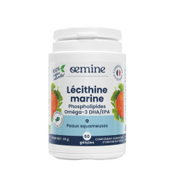 Oemine lécithine marine oméga-3 pour mémoire, vision, cœur