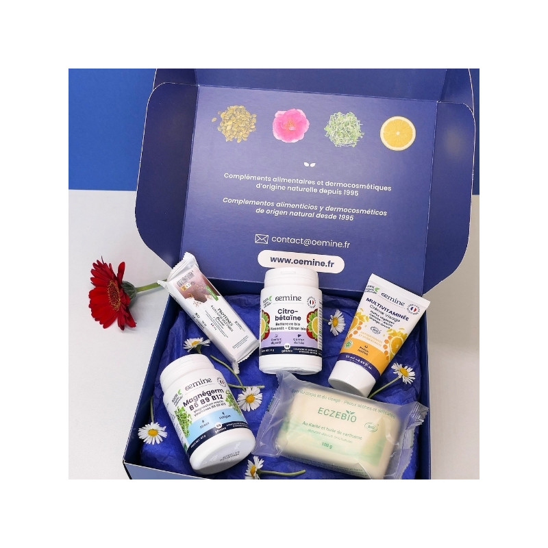 Boîte Bleu Blanc Bien - Routine bien-être en 1 seule box : digestion, peau, énergie, détente