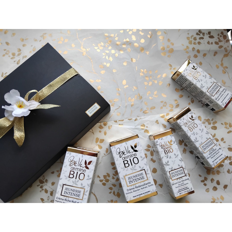 Coffret 5 soins anti-âge Jeunesse Intense Belle Oemine Bio