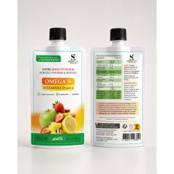 SPORTETHIC PUREE FRUIT BOOST OMEGA 3 -VITAMINES  A -D - E - K  - 100 G - Marque SPORTETHIC NUTRITION