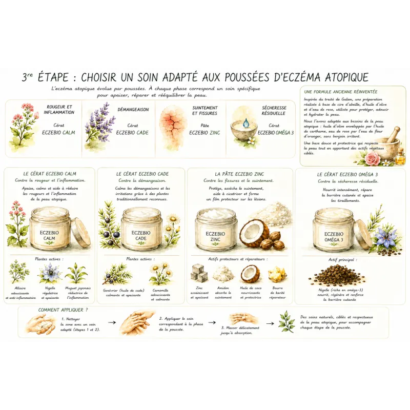 COMMENT SOIGNER L'ECZEMA NATURELLEMENT