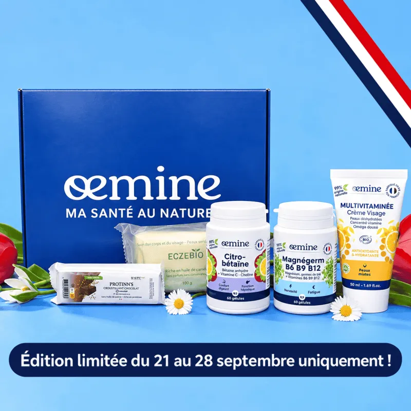 Boîte Bleu Blanc Bien - Routine bien-être en 1 seule box : digestion, peau, énergie, détente