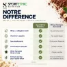Whey Collagène Cacao - Marque SportEthic Nutrition