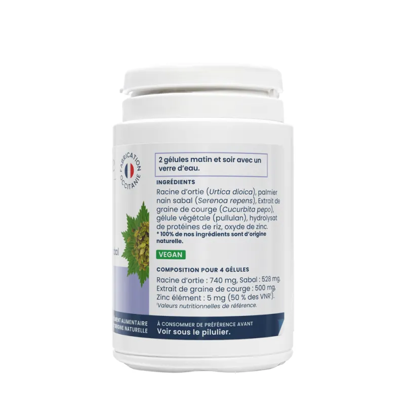 Oemine Andro capsules et gélules pour le confort prostatique