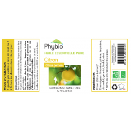 PHYBIO HE Citron - Fl 10ml