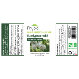 Eucalyptus Radiata Huile essentielle PHYBIO - 10ml