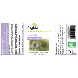 Lavandin Huile essentielle PHYBIO - Fl 10 ml