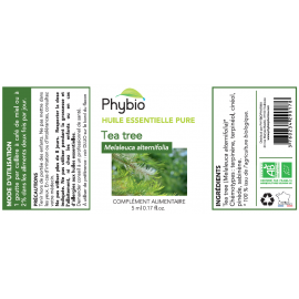 Melaleuque (Tea Tree) huile essentielle PHYBIO  - Fl. 10ml