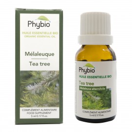Melaleuque (Tea Tree) huile essentielle PHYBIO  - Fl. 5 ml